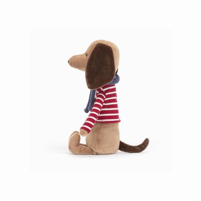 Jellycat Beatnik Buddy Sausage Hond | JD6573809